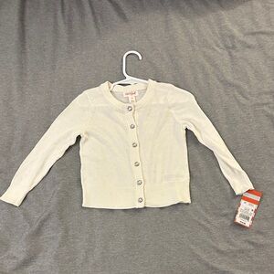 Cat & Jack Cream Button‎ Down Shirt
